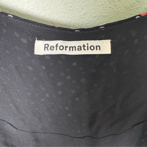 Reformation Troppo Confetti Wrap Dress Size Medium - Picture 6 of 7